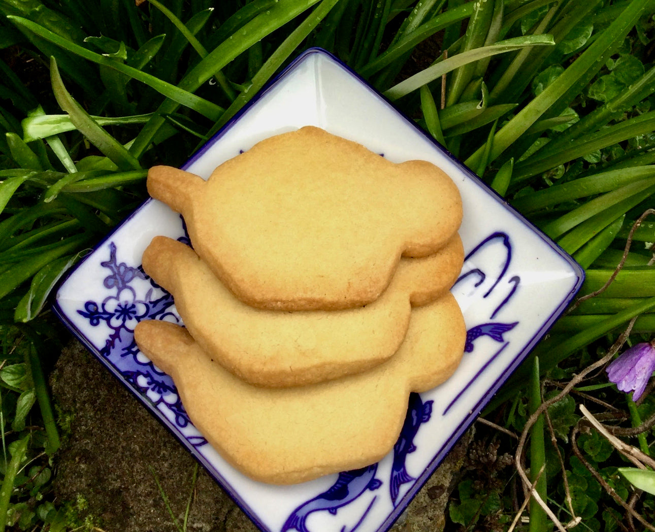 Lavender Earl Grey Shortbread Cookie Recipe