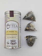 Load image into Gallery viewer, Lavender Jasmine White - Pyramid Tea Bags