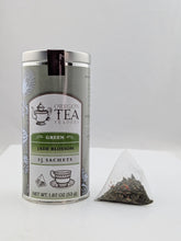 Load image into Gallery viewer, Jade Blossom Green Tea - Pyramid Tea Bags