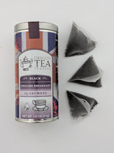 Load image into Gallery viewer, English Breakfast - Pyramid Tea Sachets