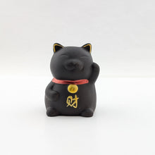 Load image into Gallery viewer, Lucky Cat Tea Pet (Black)