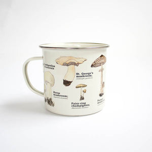Mushroom Enamel Cup
