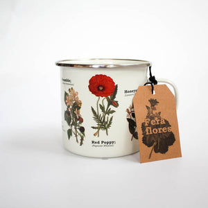 Wildflower Enamel Mug