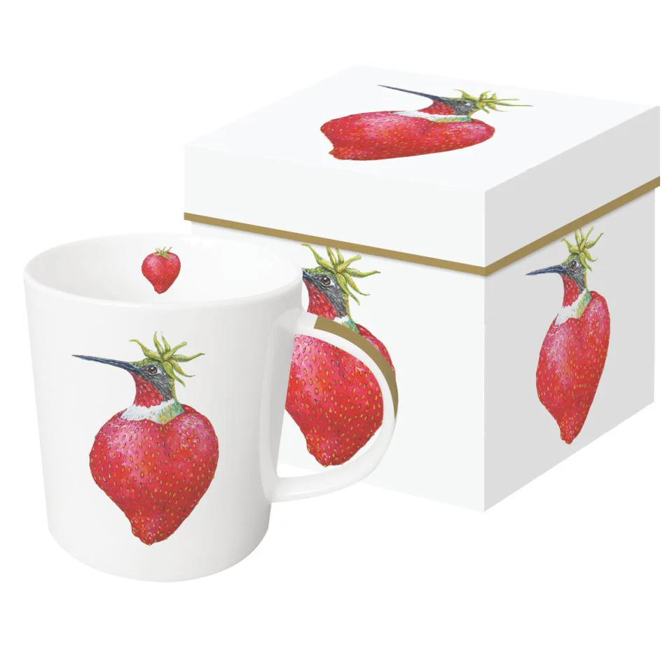 Marion Hummingbird Mug with Gift Box