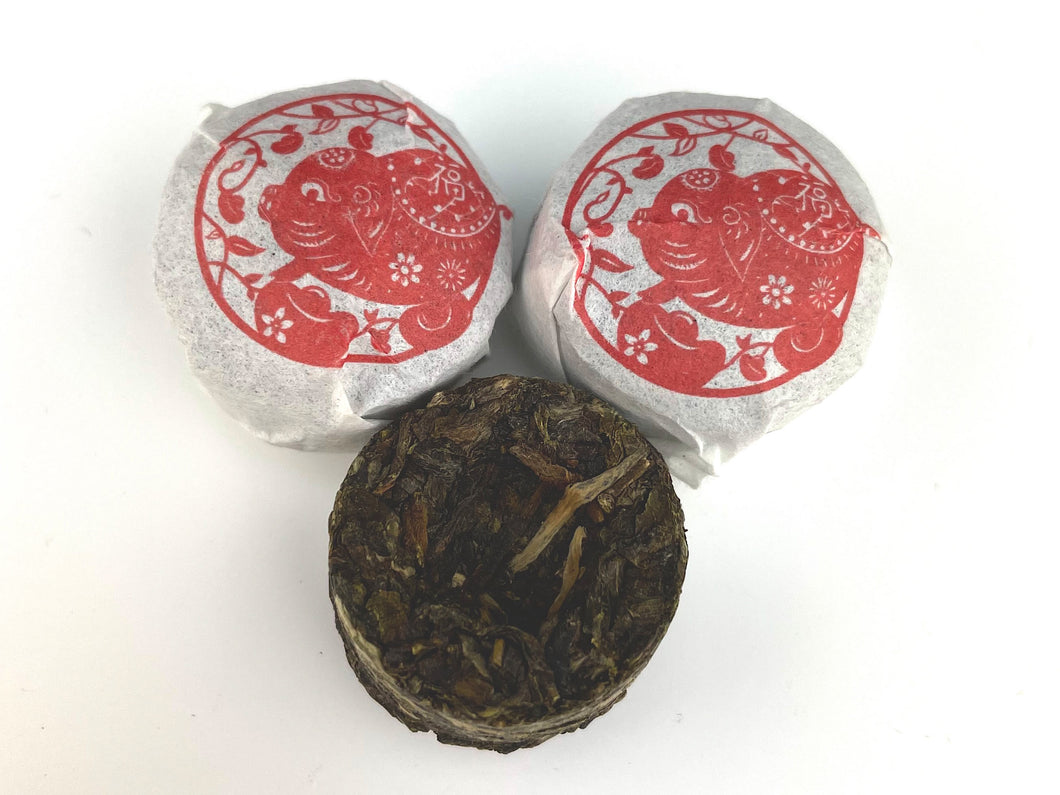 Lucky Pig Raw Pu-er Tuo