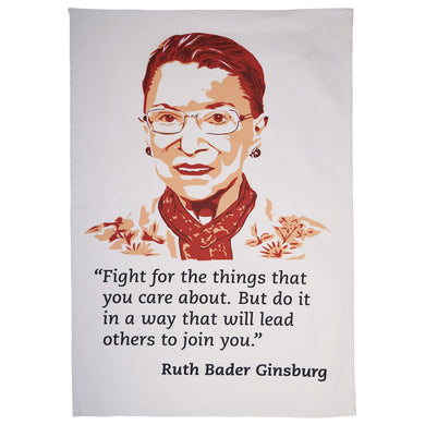 Ruth Bader Ginsburg Tea Towel