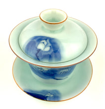 Load image into Gallery viewer, Blue Lotus Gaiwan for Kung Fu Tea